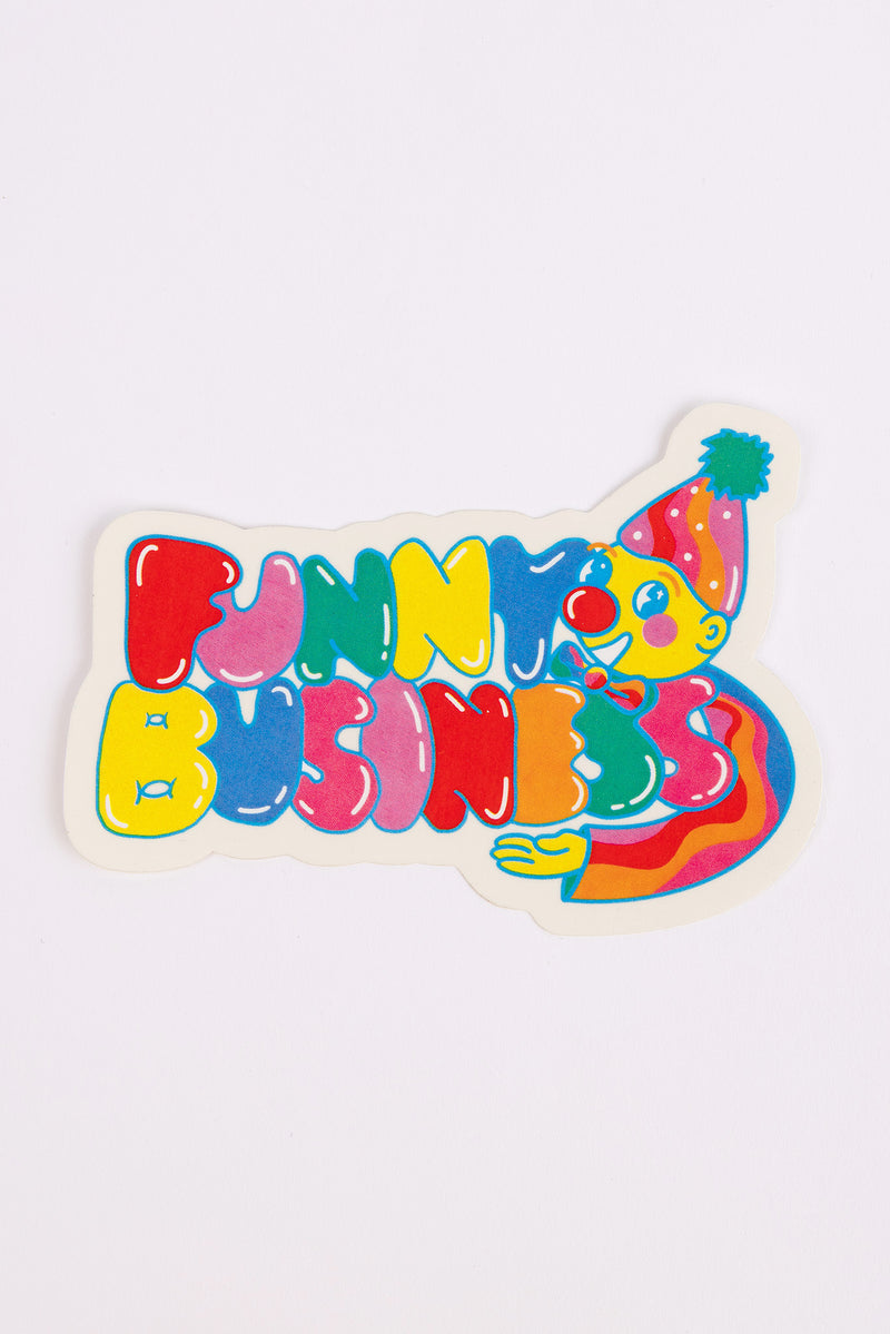 Mokuyobi- Funny Business Sticker