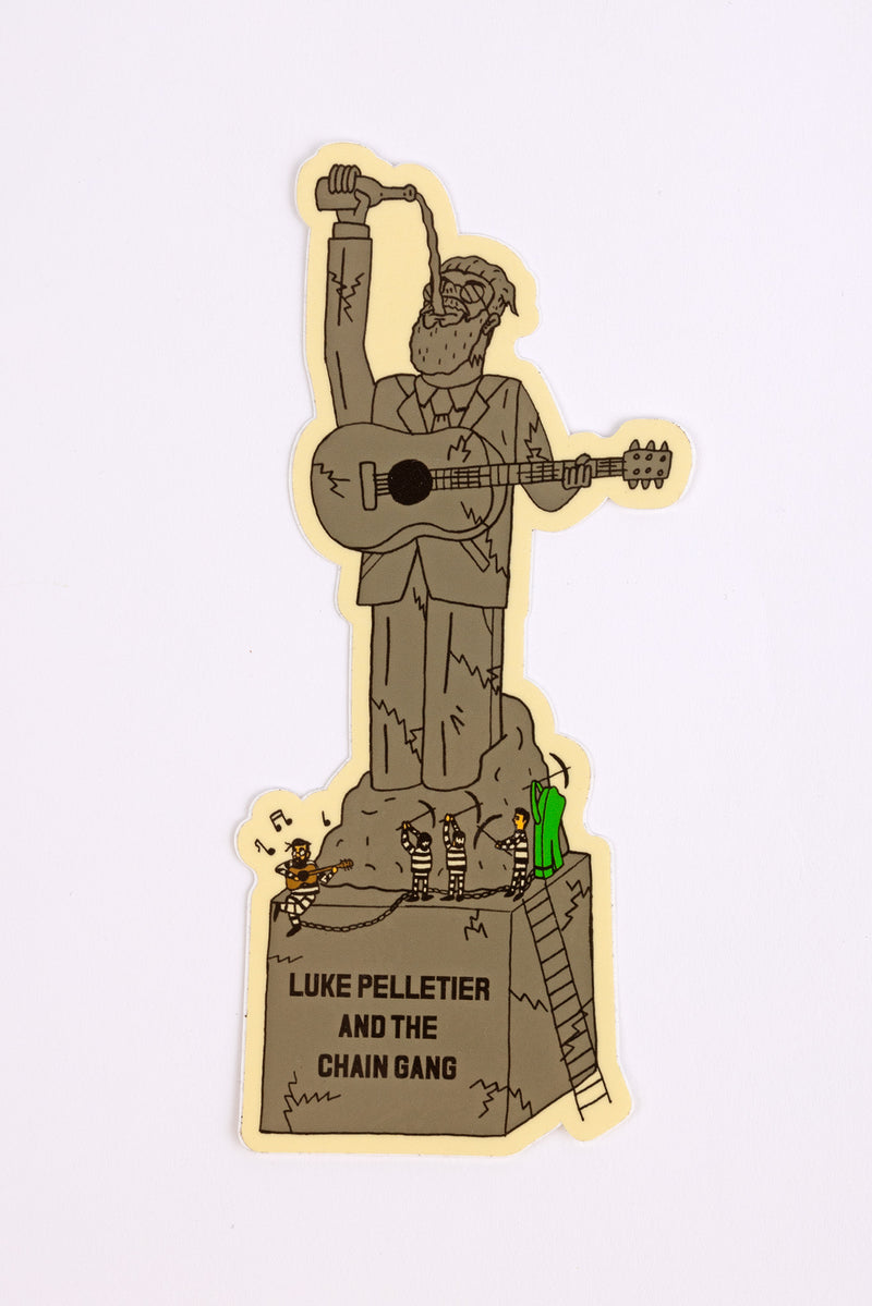 Luke Pelletier- Chain Gang Sticker