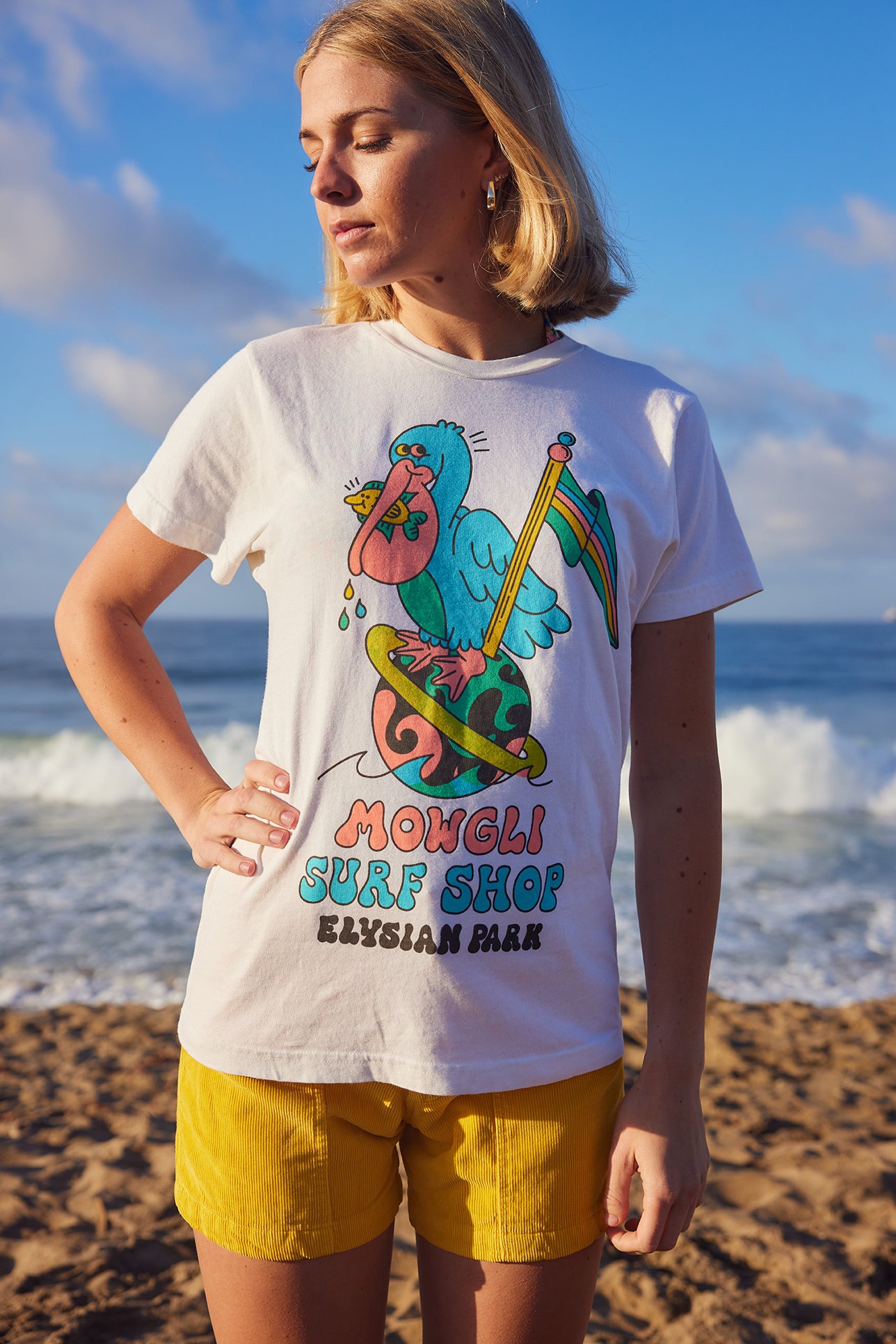 Ashley Dreyfus Surf Shop Tee