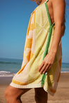 Pleated Towel Dress - Starburst
