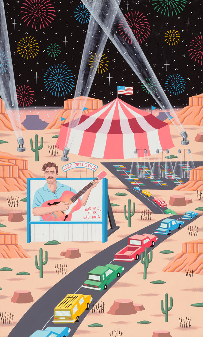 Luke Pelletier - Bad Idea, After Bad Idea (Original Painting)
