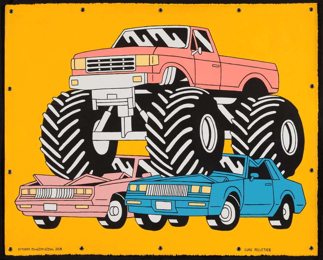 Luke Pelletier - Monster Truck (Original Painting)