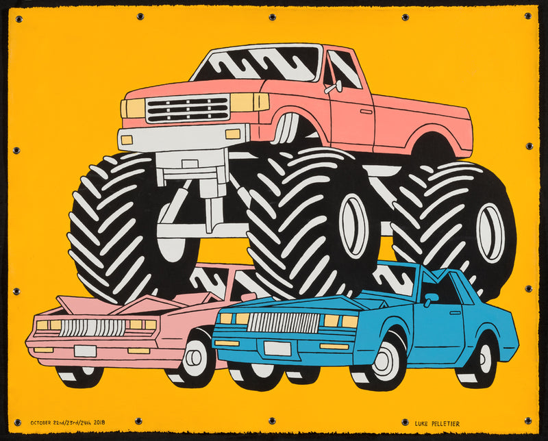 Luke Pelletier - Monster Truck (Original Painting)