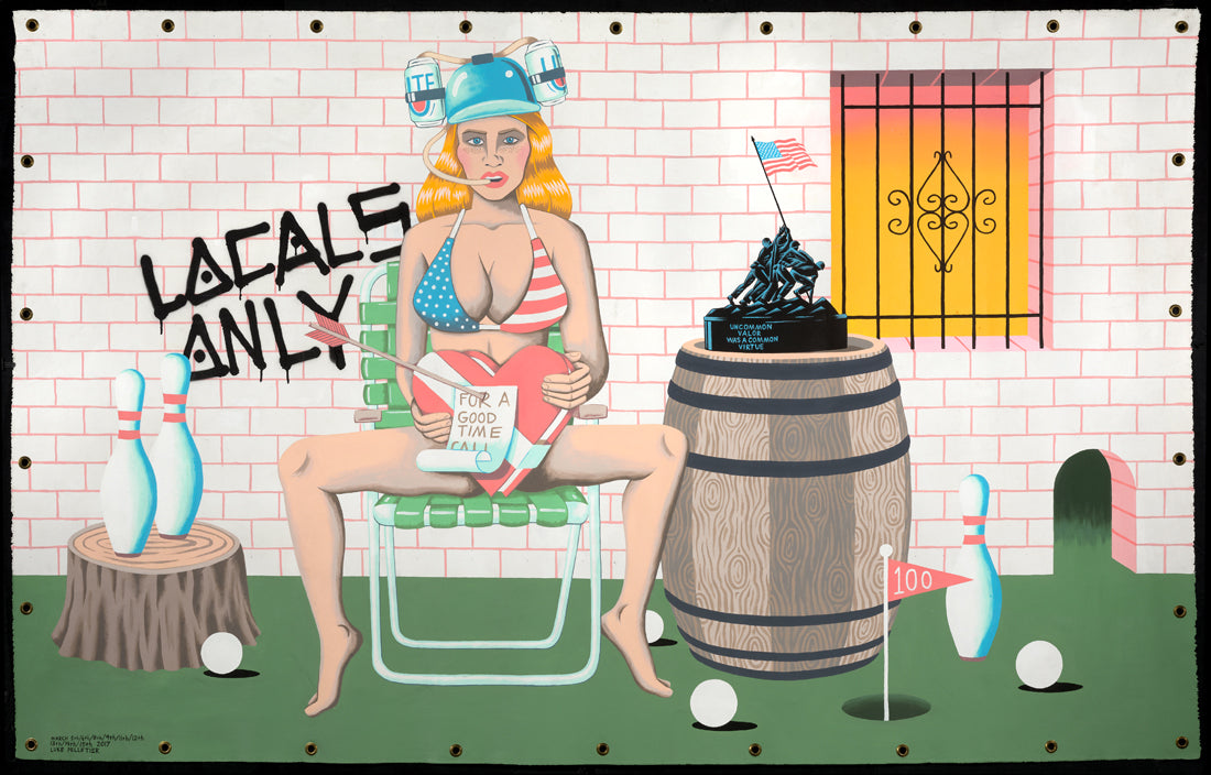 Luke Pelletier - For A Good Time Call (Original Painting)