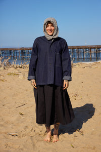 A-1 Extreme Weather Hood - RAF Navy Stripe