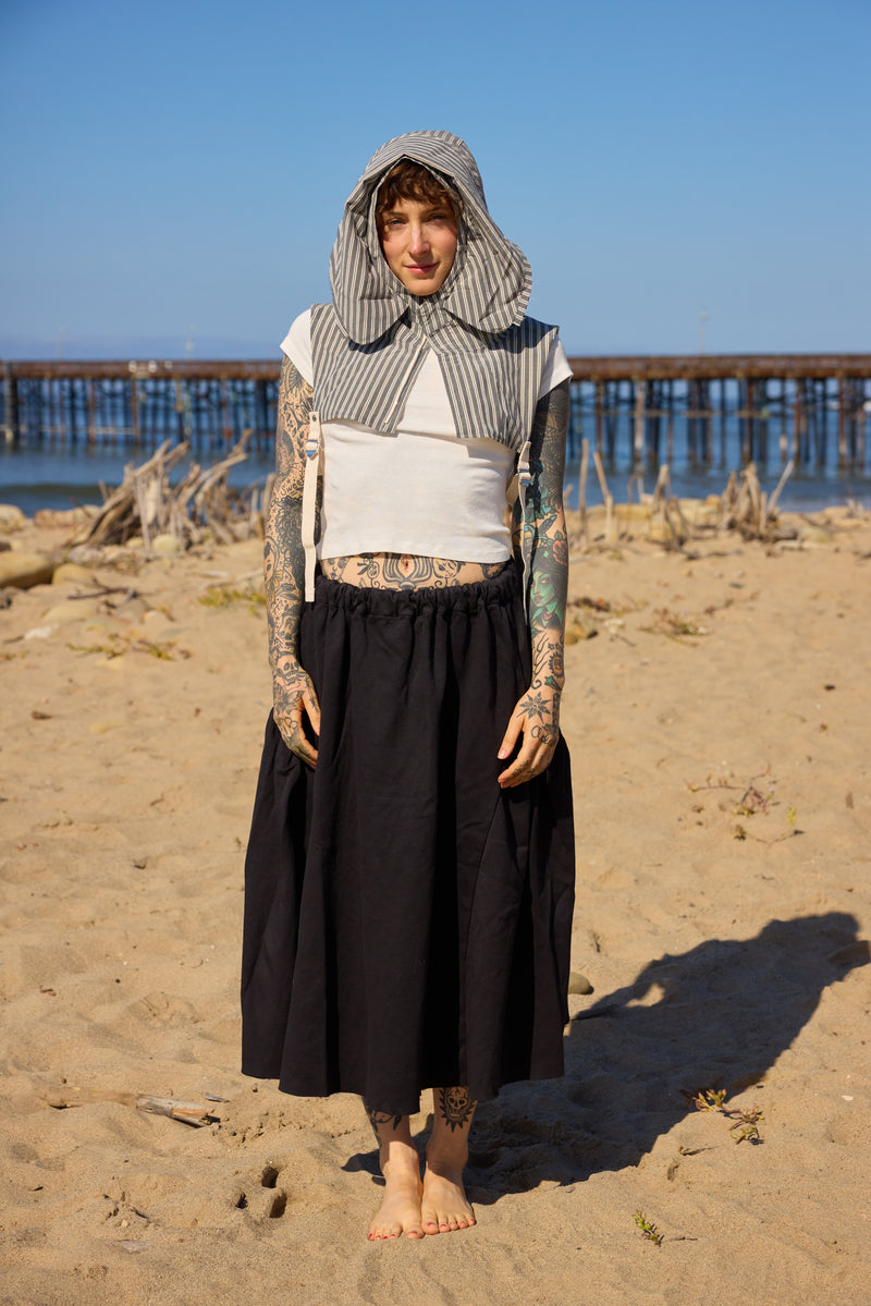 A-1 Extreme Weather Hood - RAF Navy Stripe
