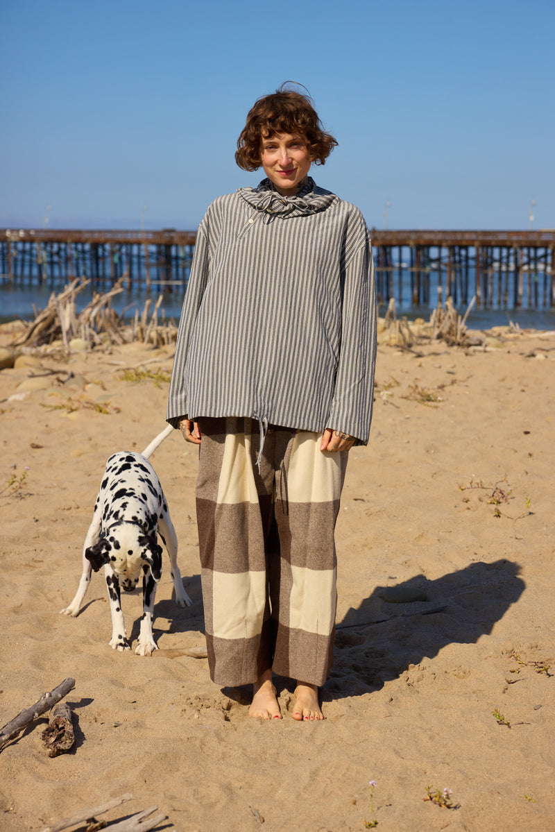 Sailor Pullover Shirt - Royal Navy Stripe