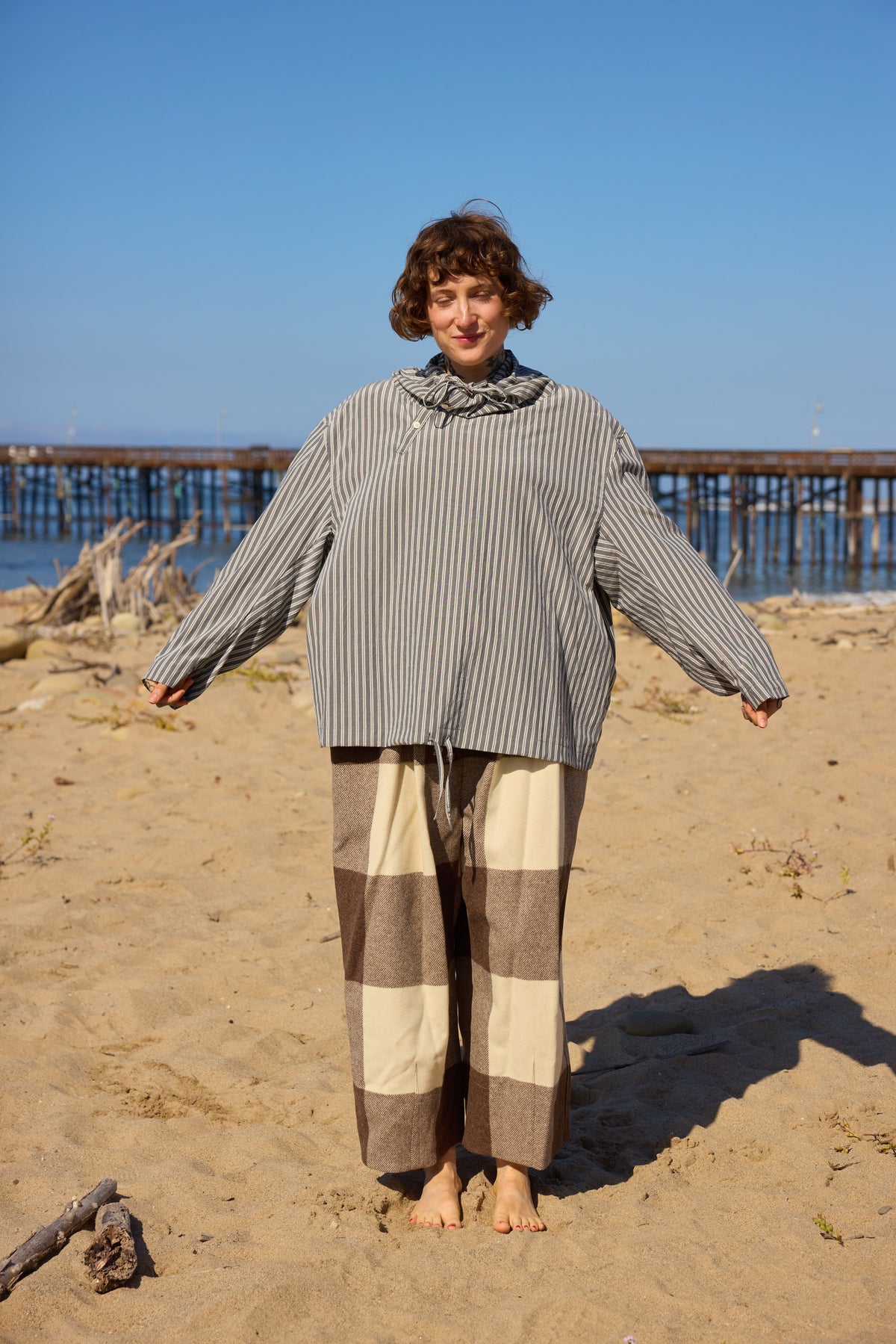 Sailor Pullover Shirt - Royal Navy Stripe