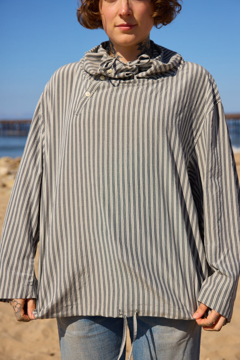 Sailor Pullover Shirt - Royal Navy Stripe