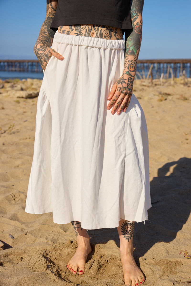 Weird Skirt - White