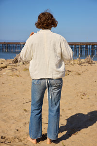 Buttonless Weird Jacket - White