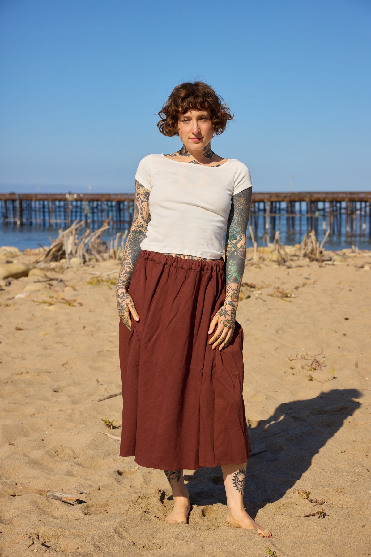 Weird Skirt - Rust