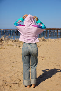 Ollie Crop Hoodie - Nebula