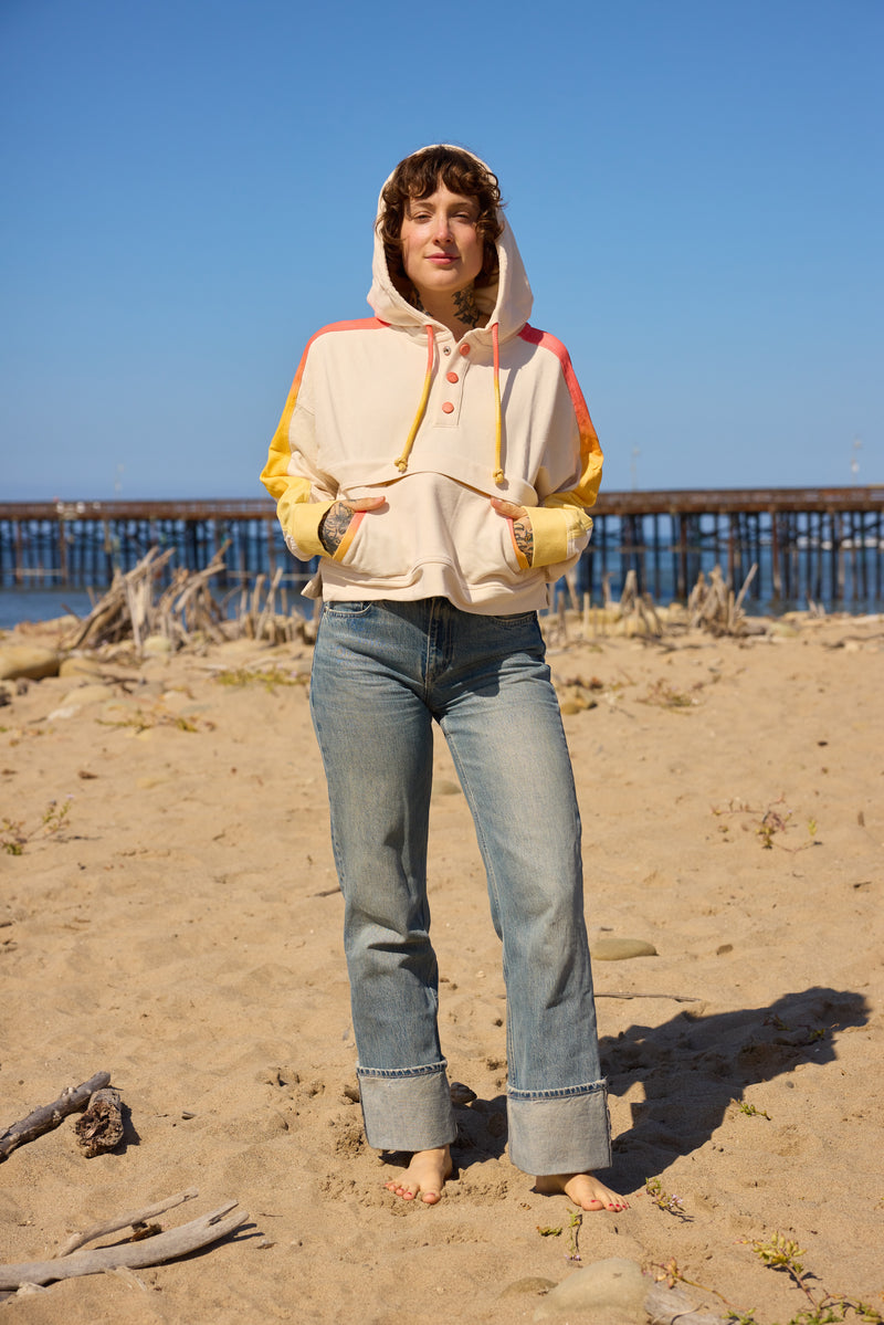 Ollie Crop Hoodie - Daybreak