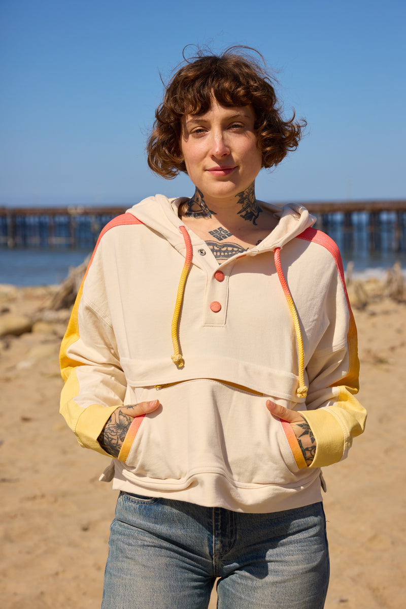 Ollie Crop Hoodie - Daybreak