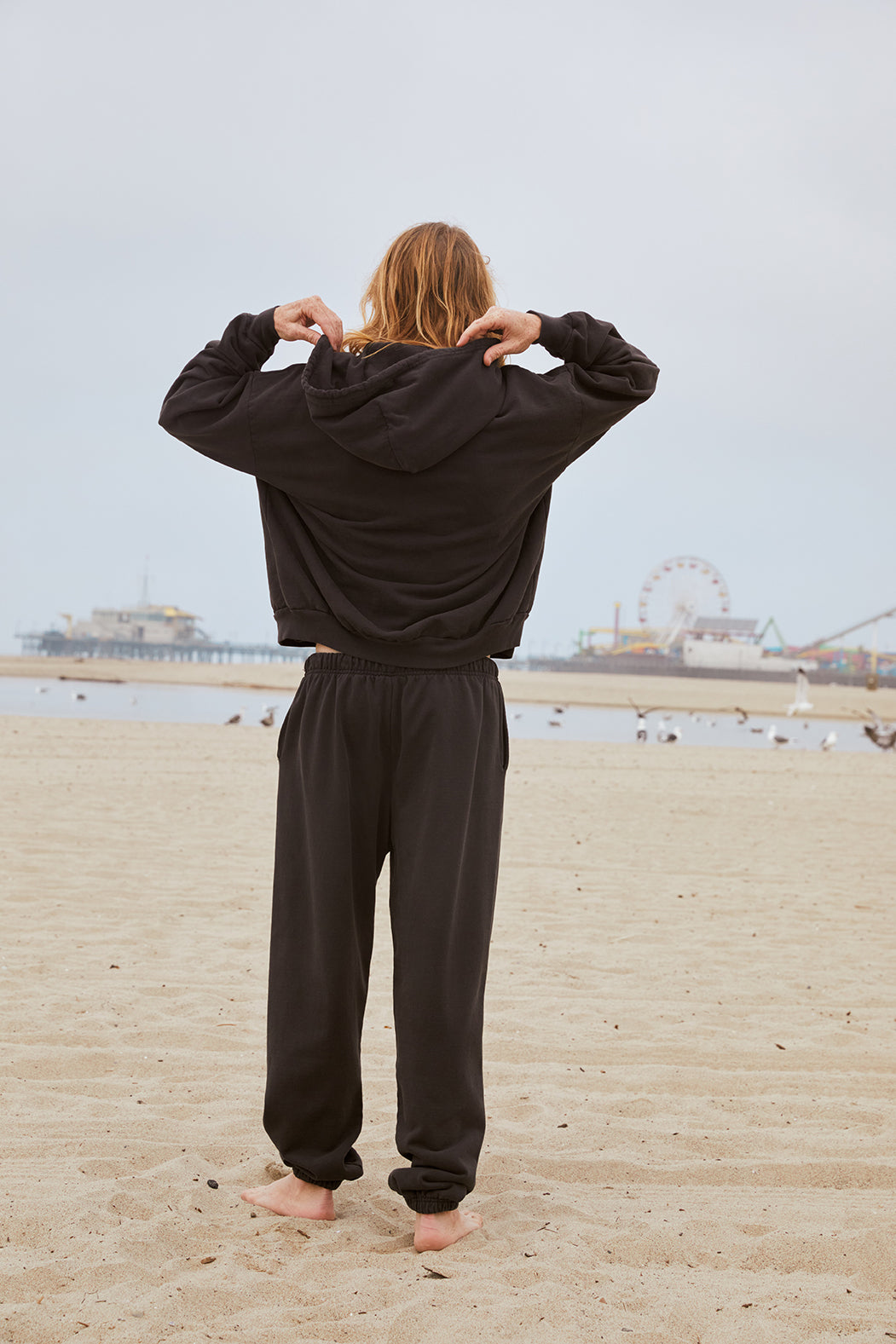Trash Zip Hoodie - Vintage Black – Mowgli Surf