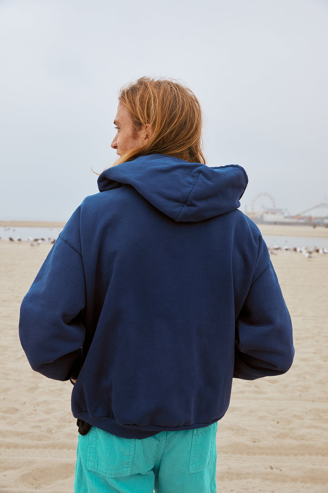 Trash Zip Hoodie - Vintage Blue – Mowgli Surf