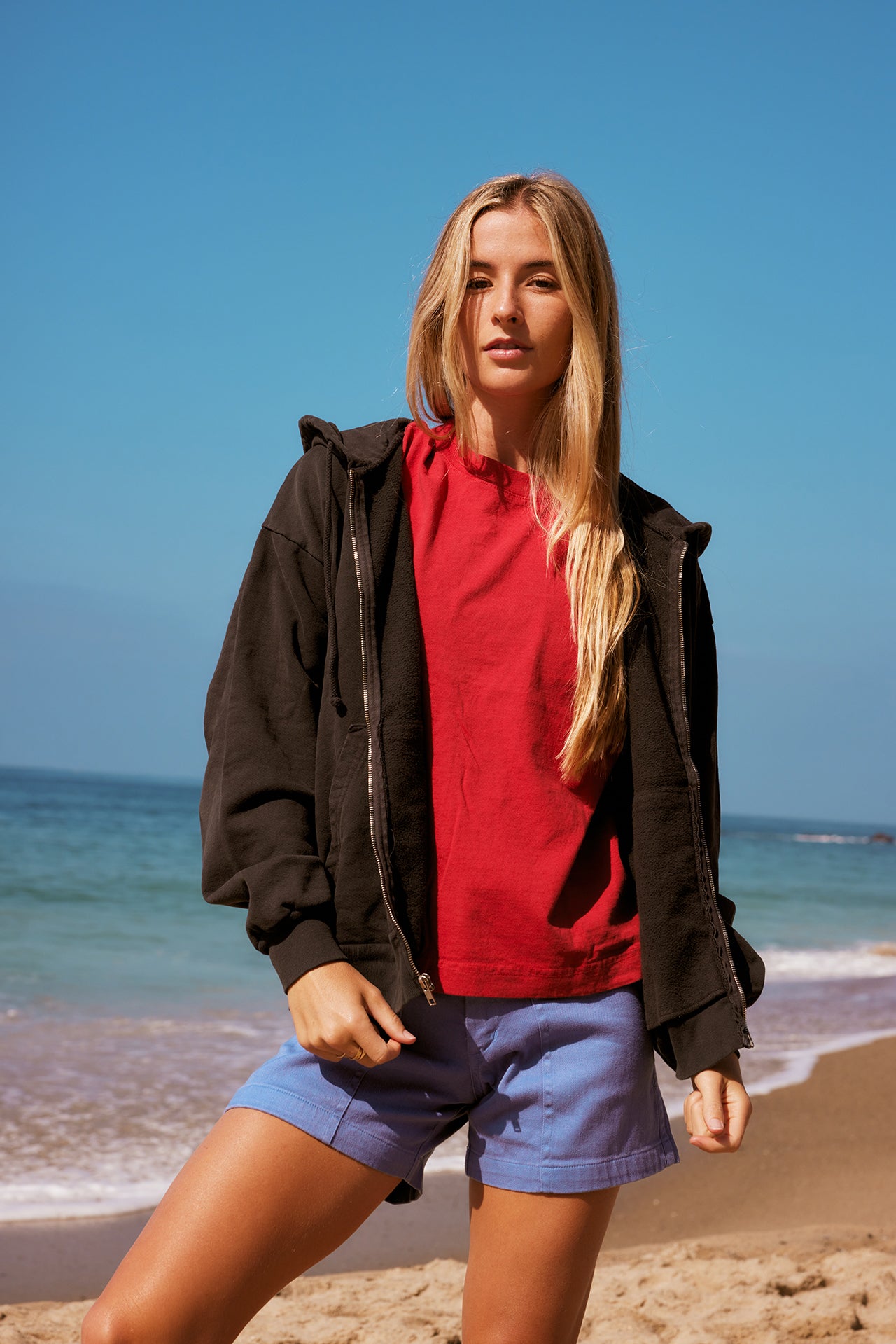 送料無料 いつまで Zip Trash Hoodie Surf Mowgli – Black Vintage - トップス