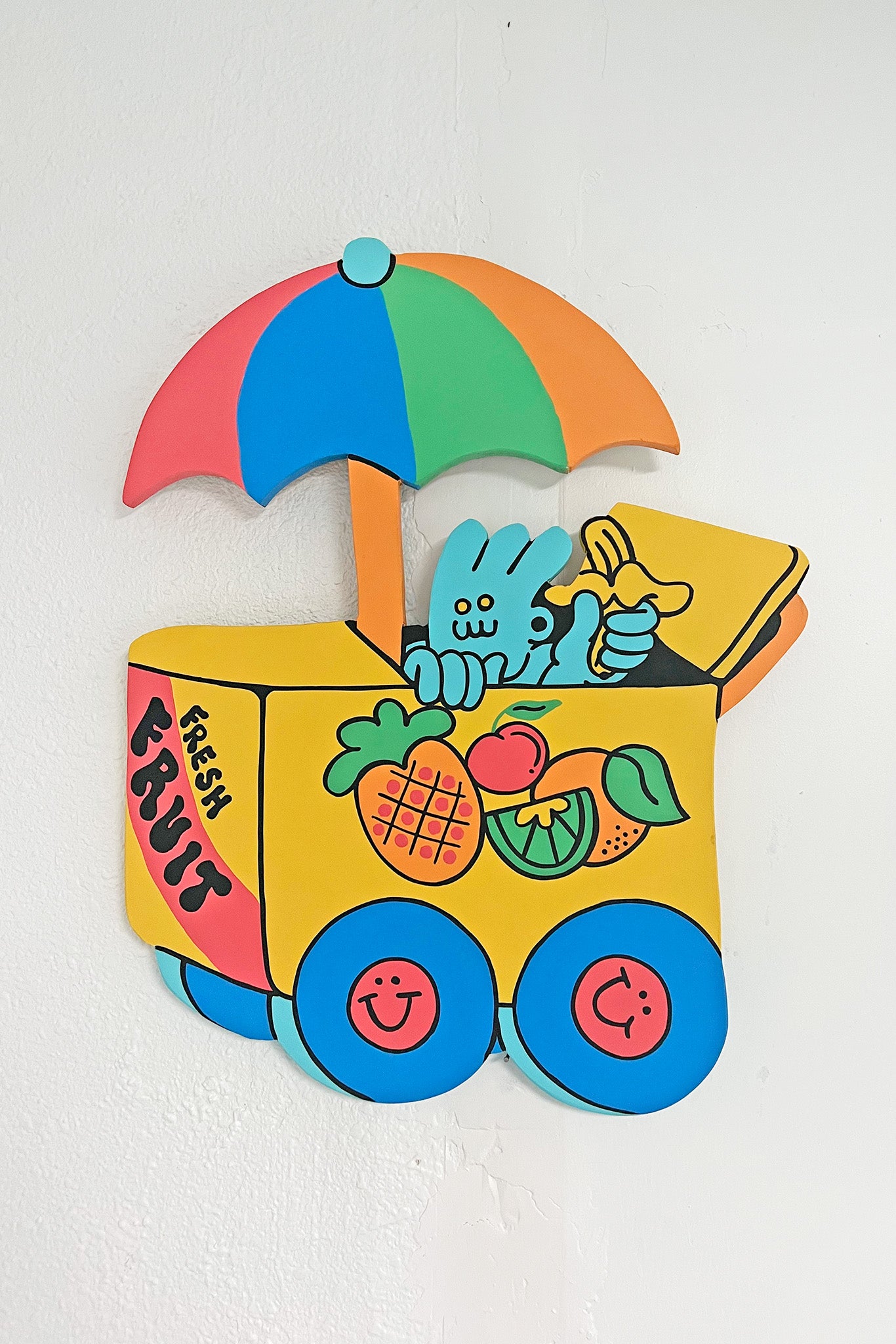 Ashley Dreyfus - Fruit Stand (Original Painting)