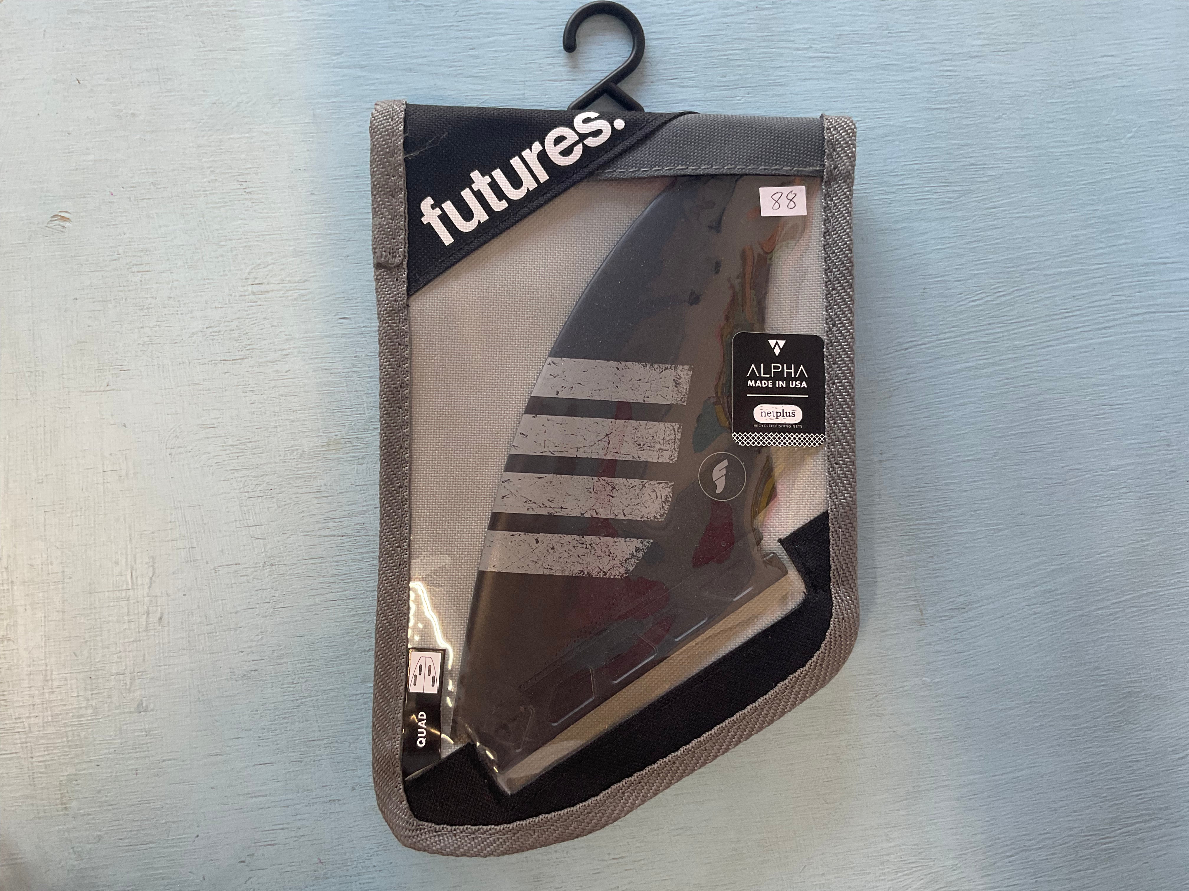 Futures ALPHA SERIES CONTROLLER クアッド Futures Fins - Alpha Controller Quad Set (Universal) \u2013 Mowgli Surf