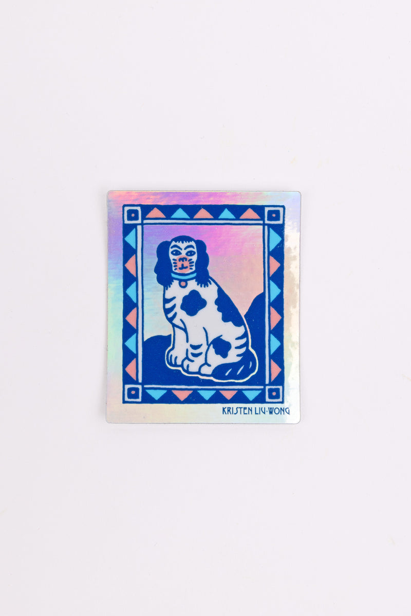 Kristen Liu Wong- Iridescent Dog Sticker