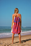 Pleated Towel Dress - Flower