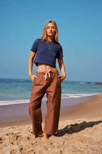 Hospital Easy Pant - Brown