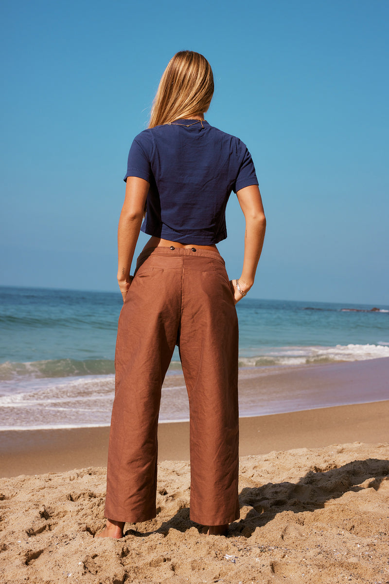 Hospital Easy Pant - Brown