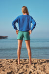 Jungmaven - Bonfire Raglan Sweatshirt Grape Soda