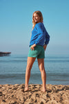 Jungmaven - Bonfire Raglan Sweatshirt Grape Soda