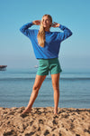 Jungmaven - Bonfire Raglan Sweatshirt Grape Soda