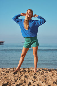 Jungmaven - Bonfire Raglan Sweatshirt Grape Soda